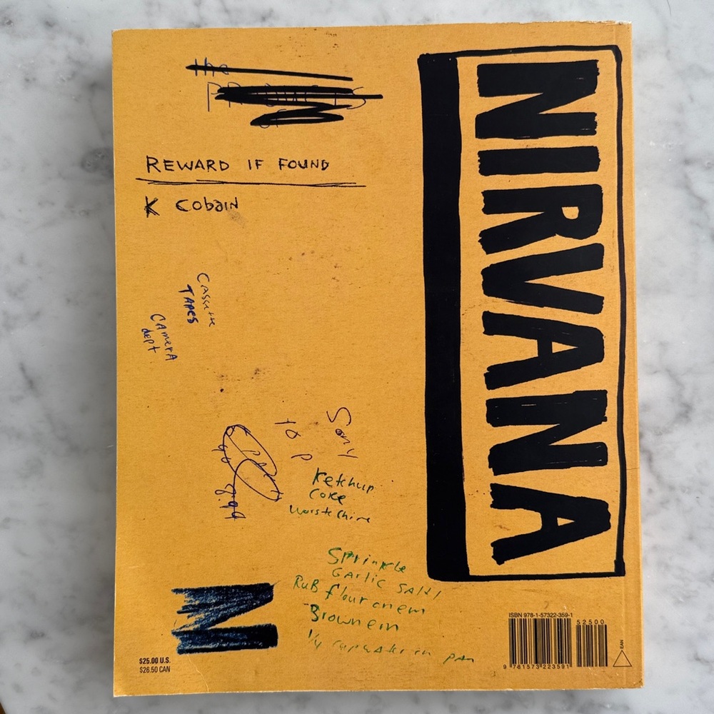 KURT COBAIN Journals 1967-‘94 Paperback, Illustrated Nov 4, 2003 Riverhead Books - Picture 3 of 9